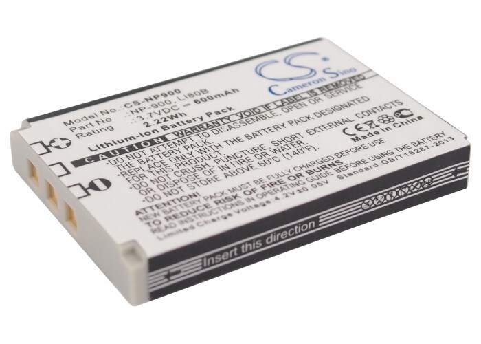 Batteri til kamera til MAGINON Slimline X50, Slimline X4, DC-6600 osv.