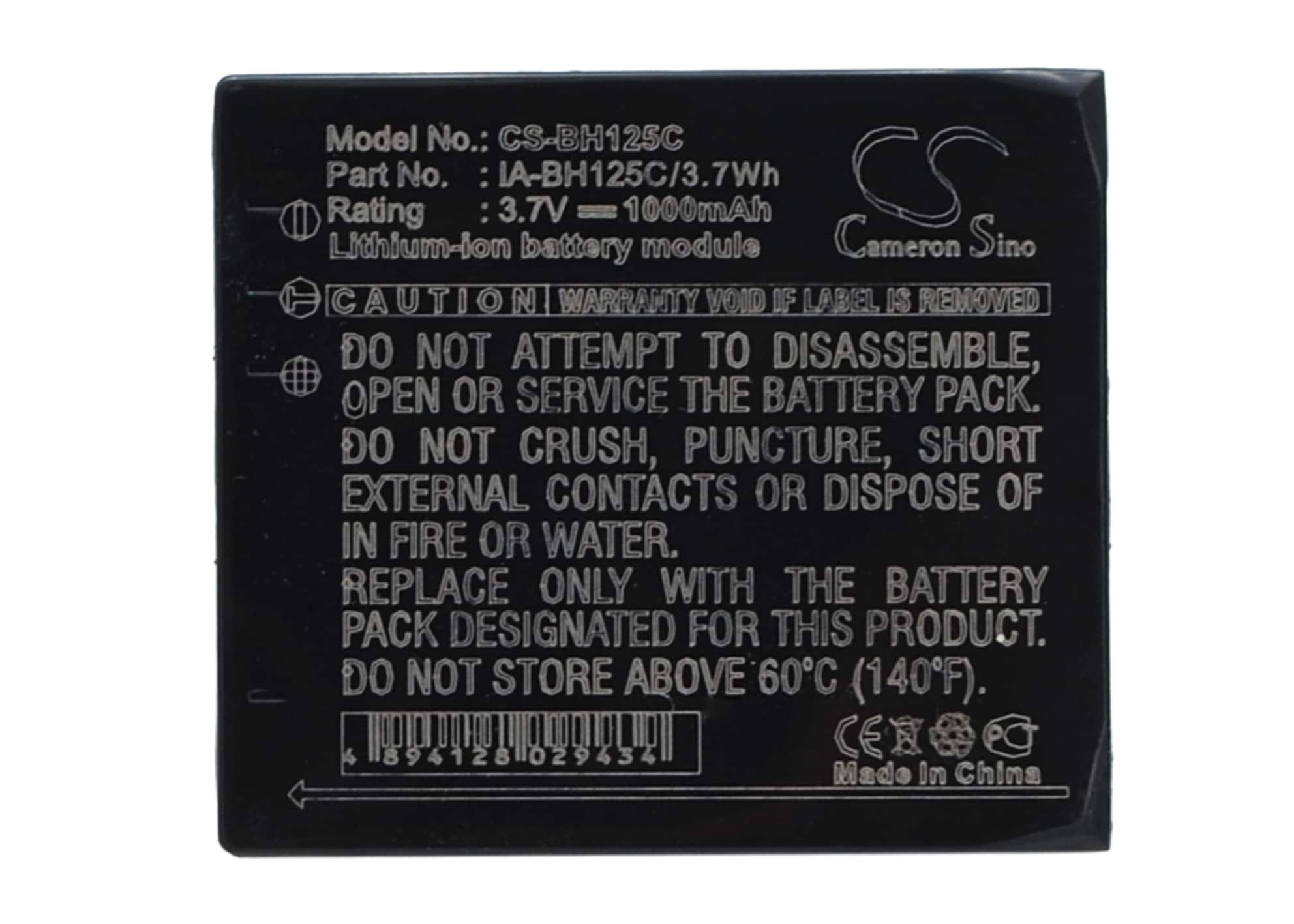 Batteri til kamera til Samsung HMX-R10, HMX-R10BP, HMXR10BNXXA osv.