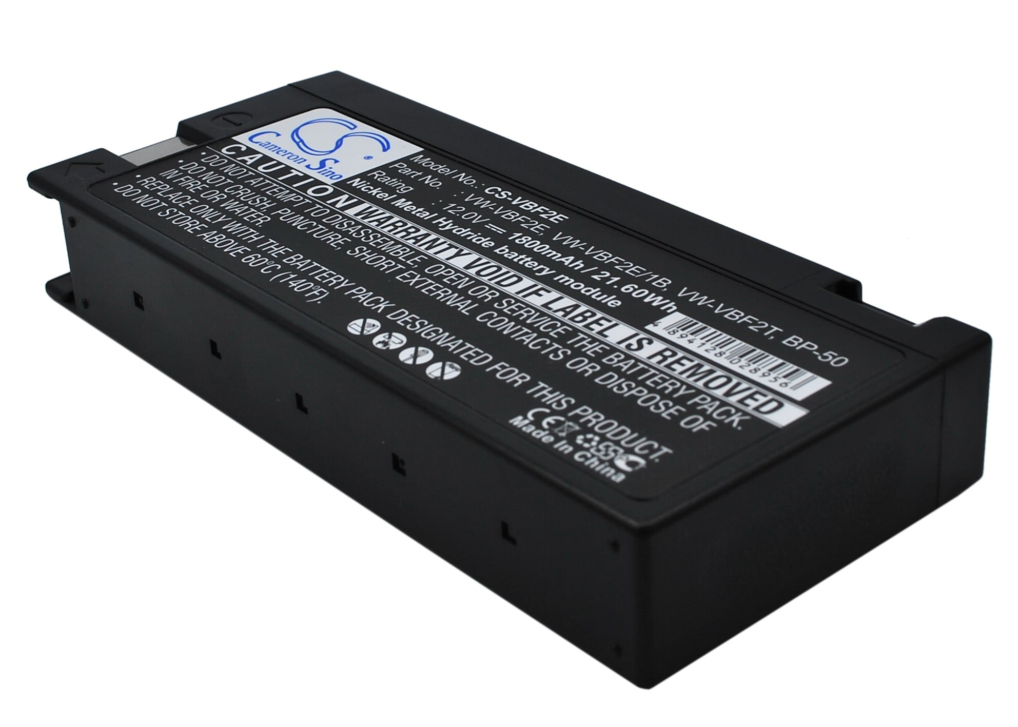 Batteri til kamera til CANON CR-30A, CV-T60, CV-T65 osv.