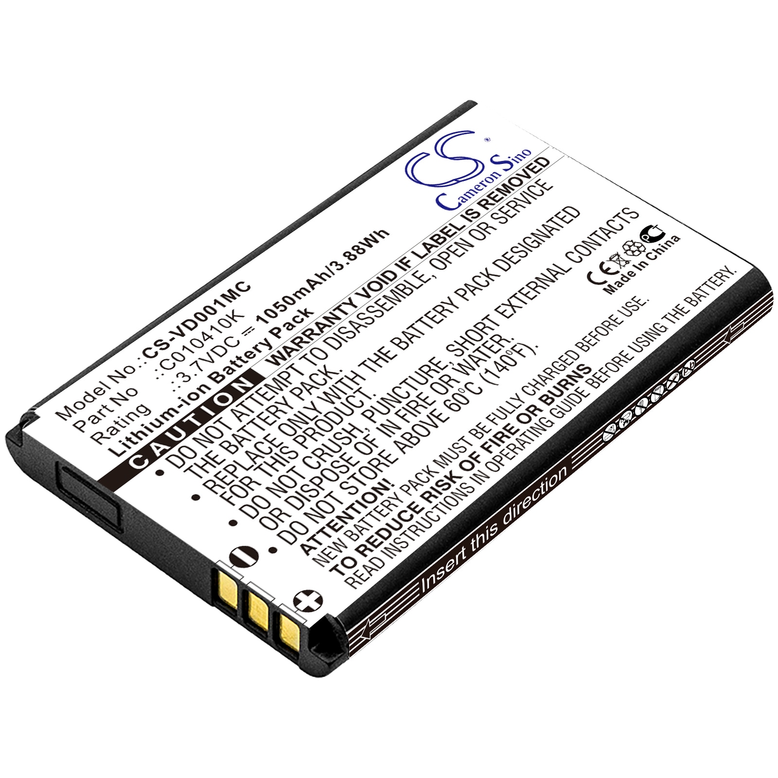 Batteri til kamera til Oregon CT-3650