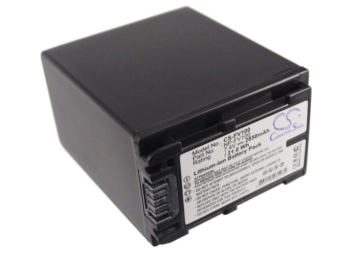 Batteri til kamera til Sony HDR-TG1, HDR-TG3E, HDR-TG5 osv.