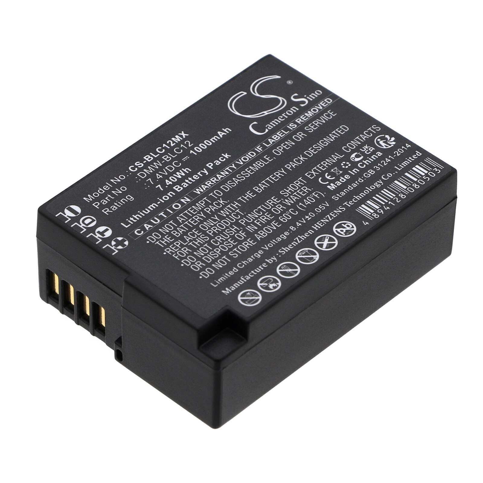 Batteri til kamera til Leica V-Lux 4, Leica Q