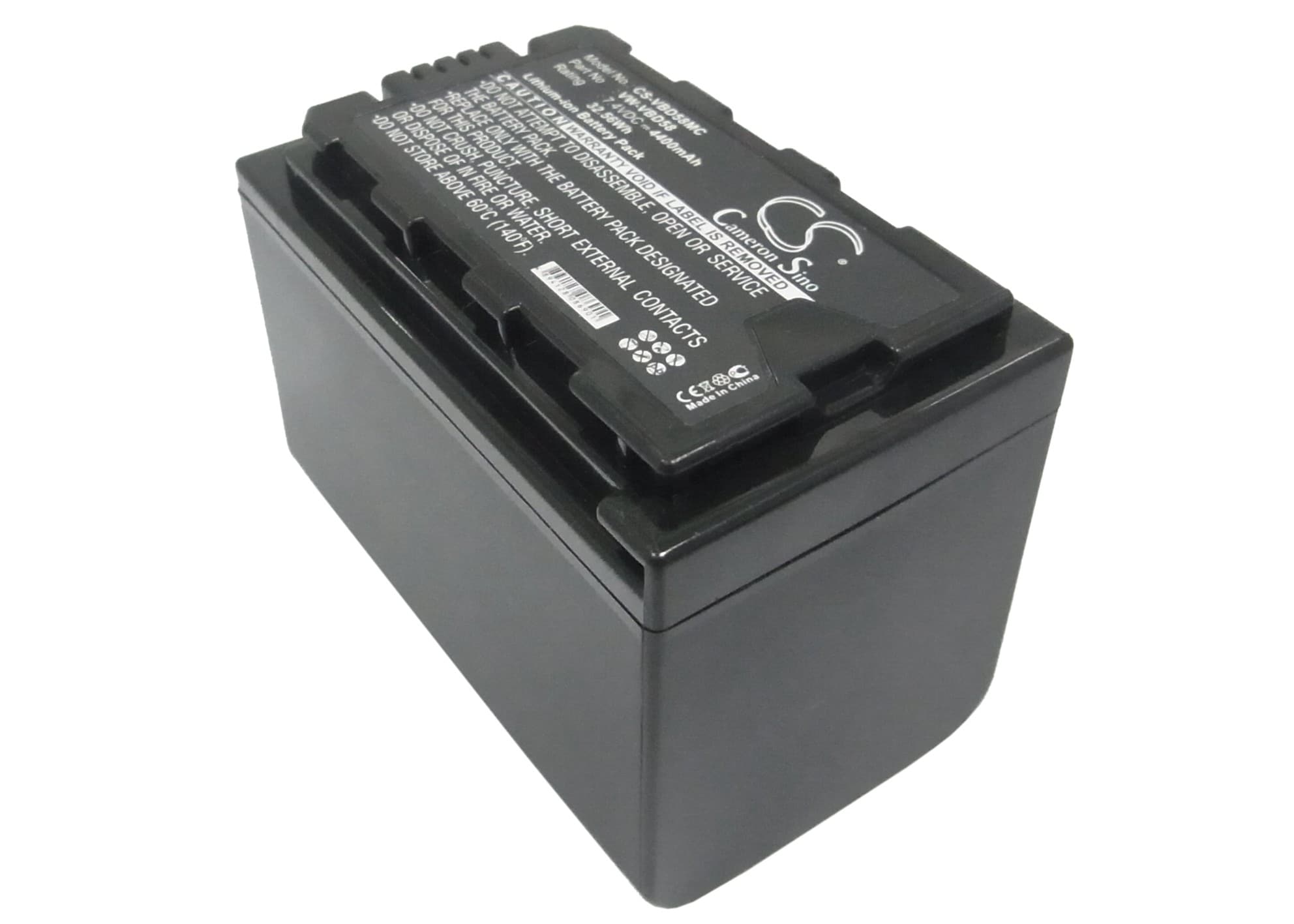 Batteri til kamera til Panasonic HDC-MDH2GK, HC-MDH2, AJ-PX298MC og andre.