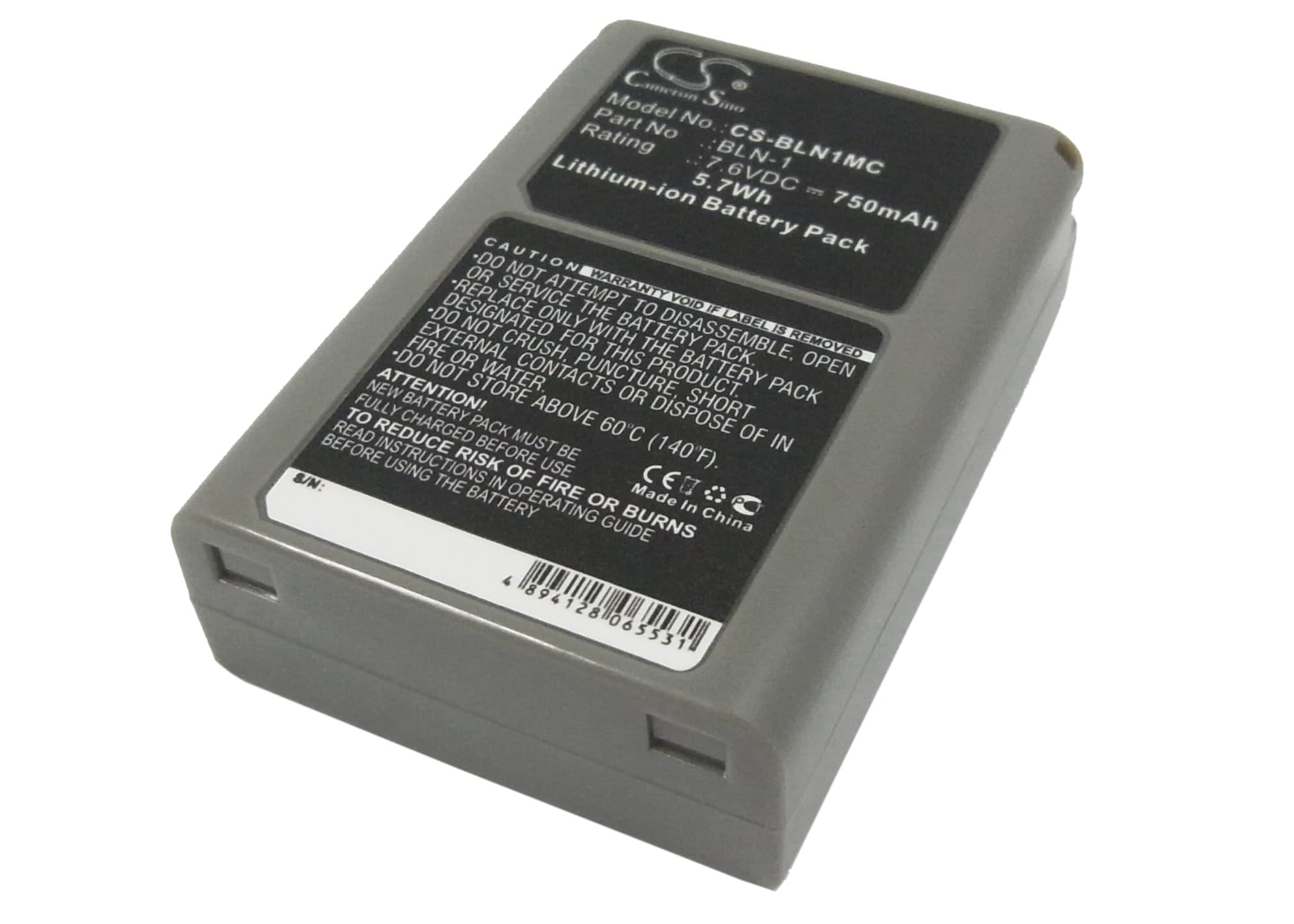 Batteri til kamera til Olympus E-M5, OM-D, EM5 osv.