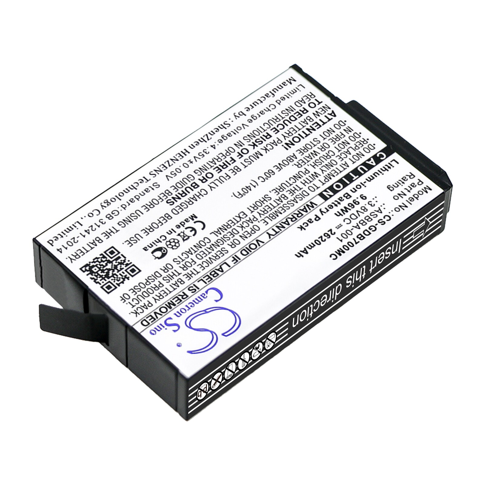 Batteri til kamera til Gopro Fusion, Fusion VR 360