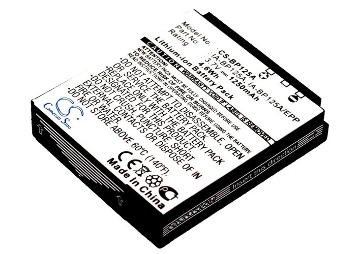 Batteri til kamera til Samsung HMX-M20, HMX-M20BP, HMX-M20SN osv.
