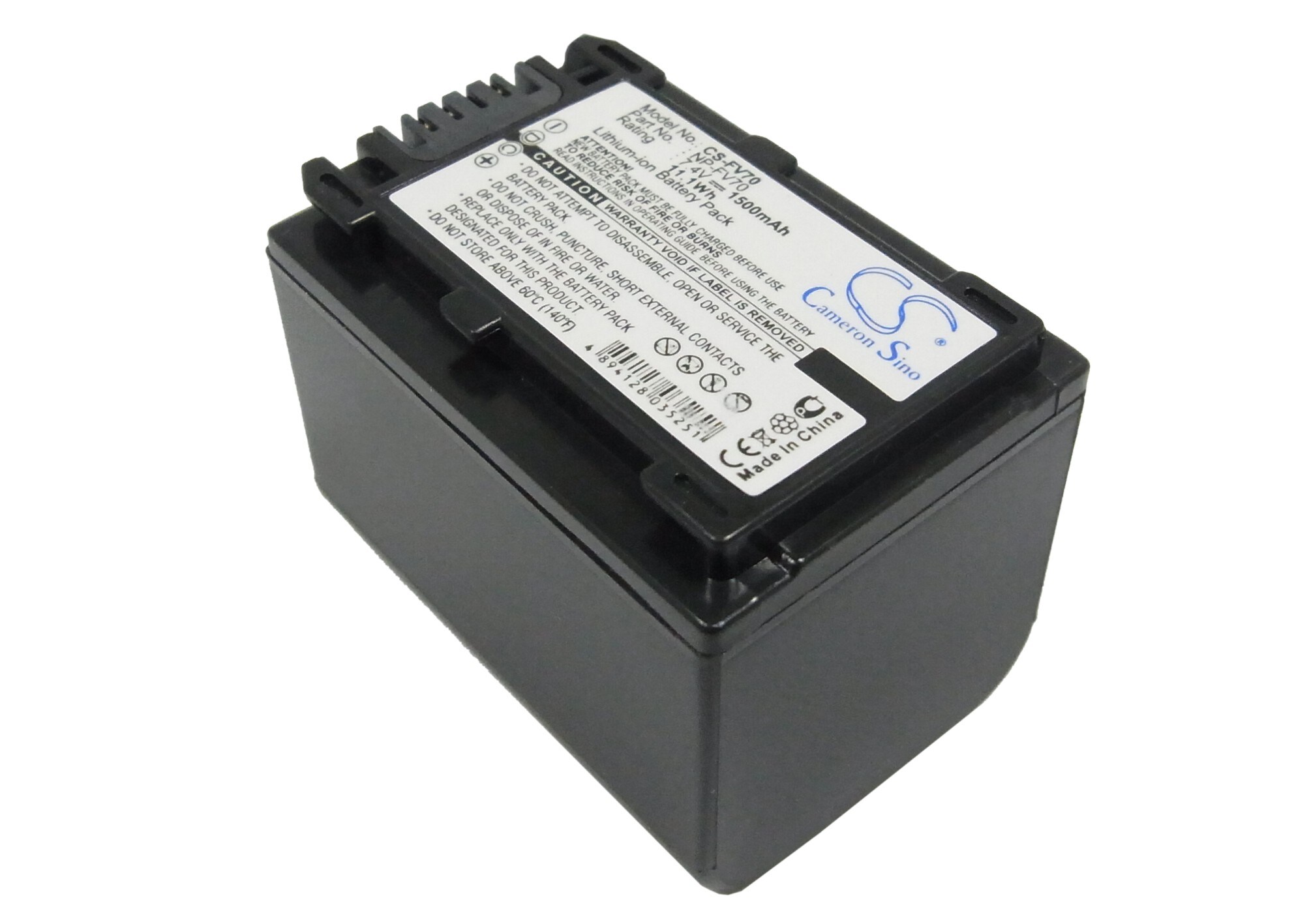 Batteri til kamera til Sony HDR-TG1, HDR-TG3E, HDR-TG5 osv.