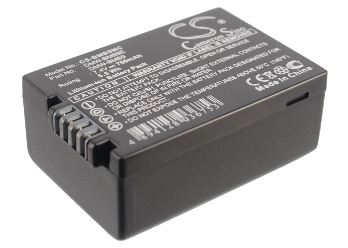 Batteri til kamera til Panasonic Lumix DMC-FZ40, Lumix DMC-FZ100, Lumix DMC-FZ40K og andre.