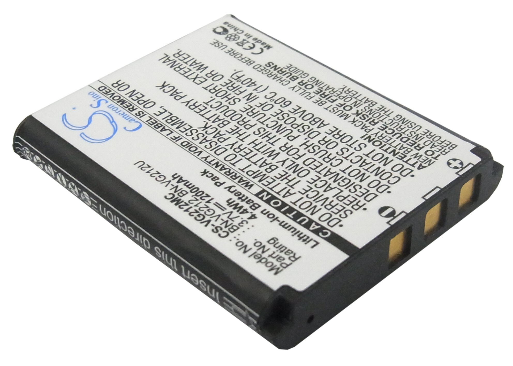 Batteri til kamera til JVC GZ-V505, GZ-V505L, GZ-V570 og andre