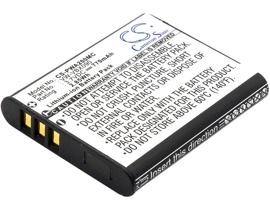 Batteri til kamera til Panasonic WA20, WA2, HX-WA20 osv.