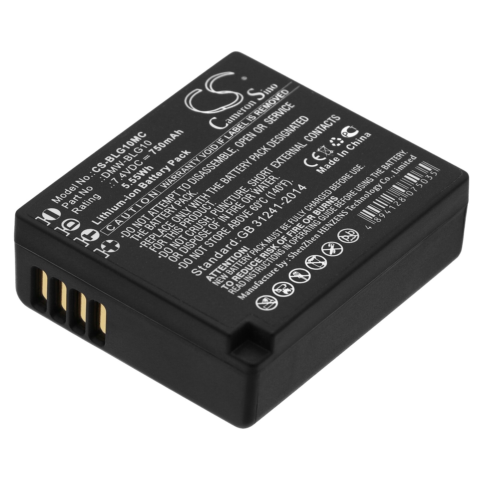 Batteri til kamera til Leica D-Lux Type 109