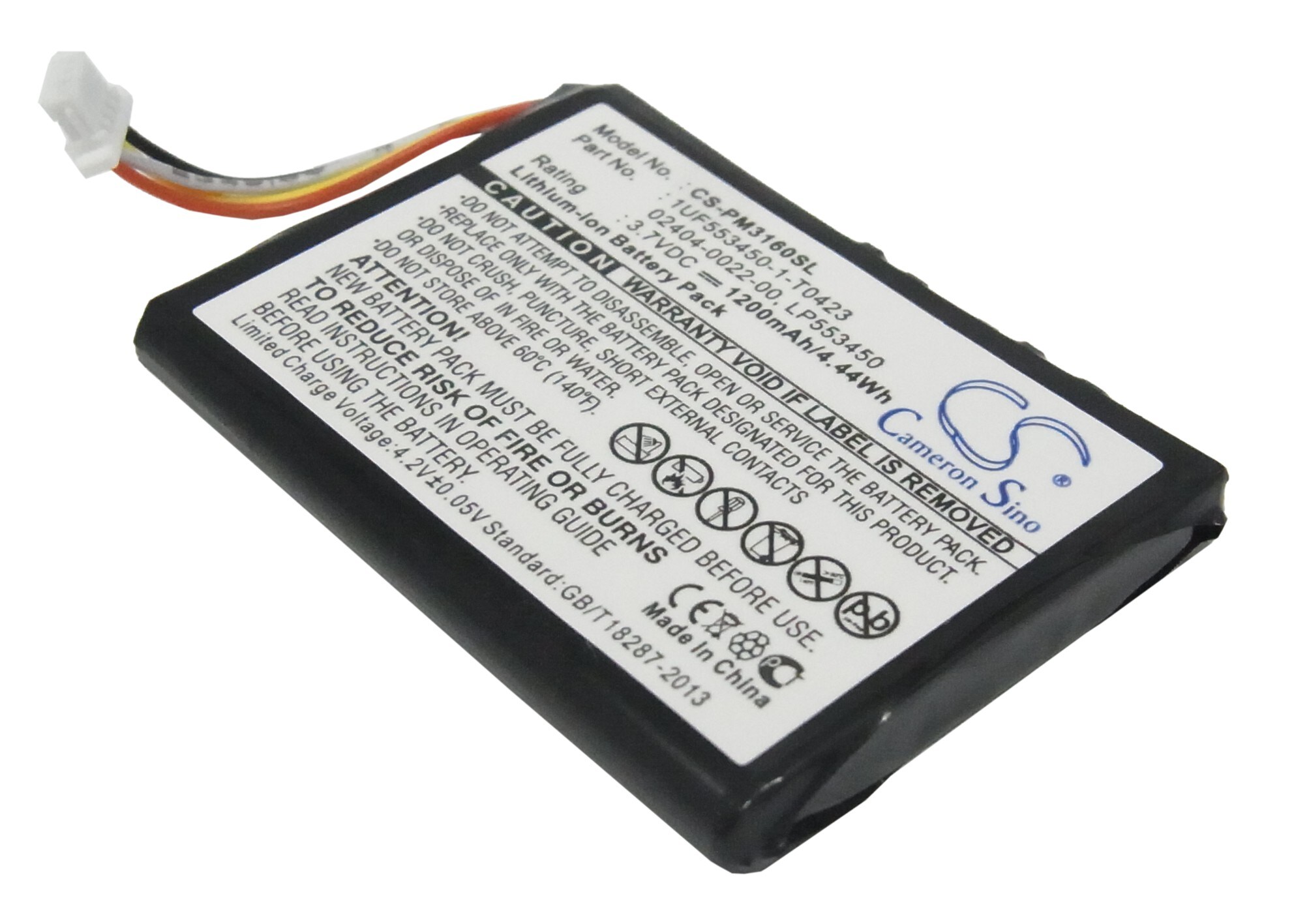 Batteri til kamera til Cisco Mino HD, 3. generation osv.