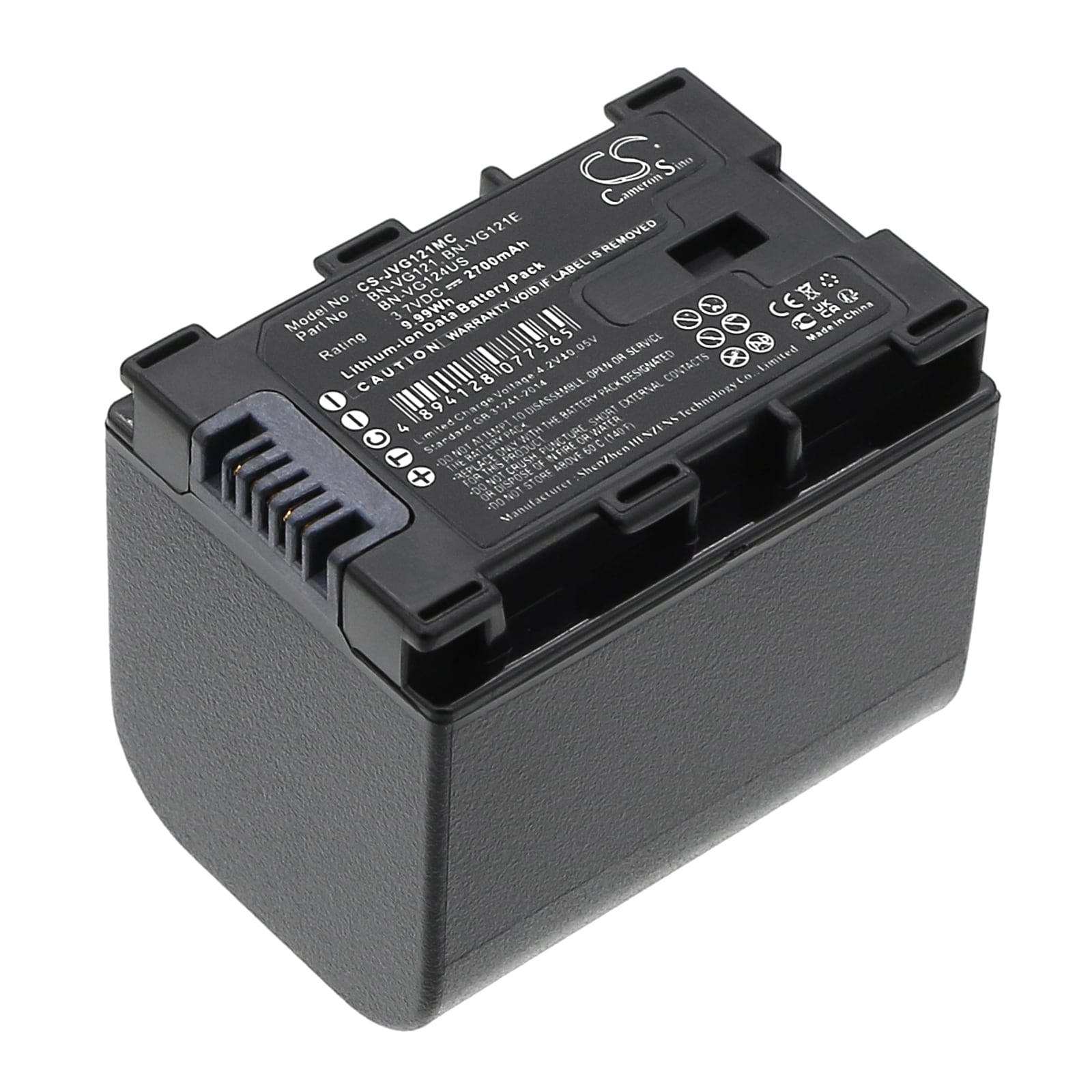 Batteri til kamera til JVC GZ-HD620, GZ-HD620BAH, GZ-HM330 osv.