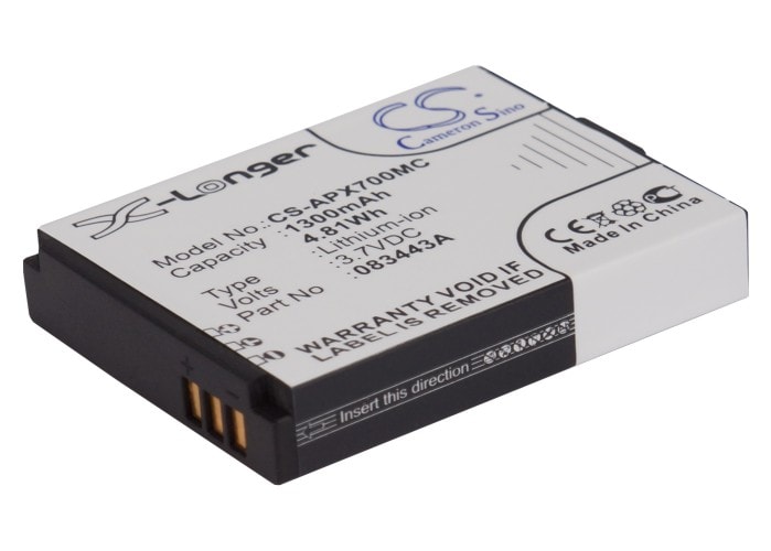 Batteri til kamera til Actionpro X7, ISAW A1, ISAW A2 Ace osv.