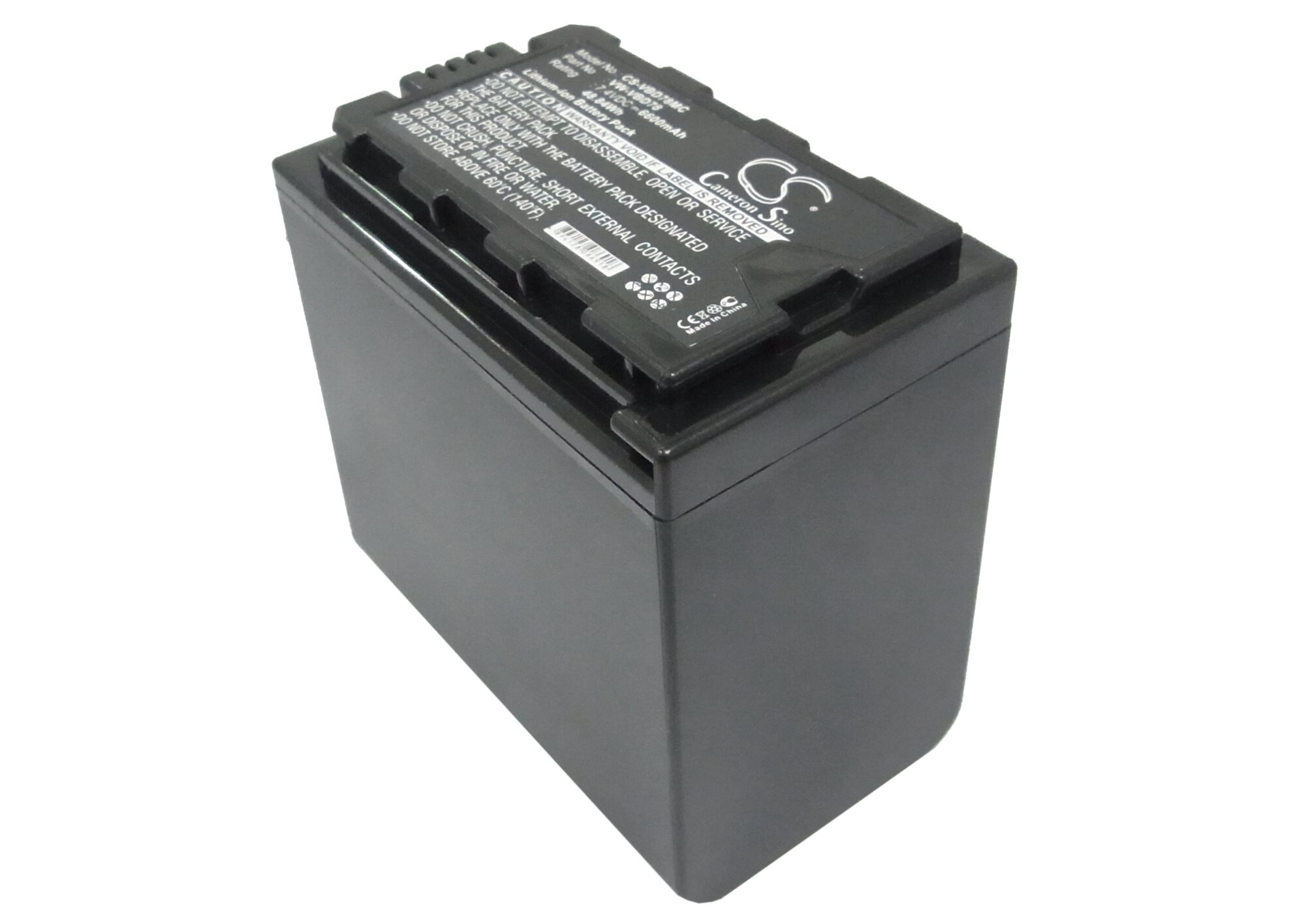 Batteri til kamera til Panasonic HDC-MDH2GK, HC-MDH2, AJ-PX298MC og andre.
