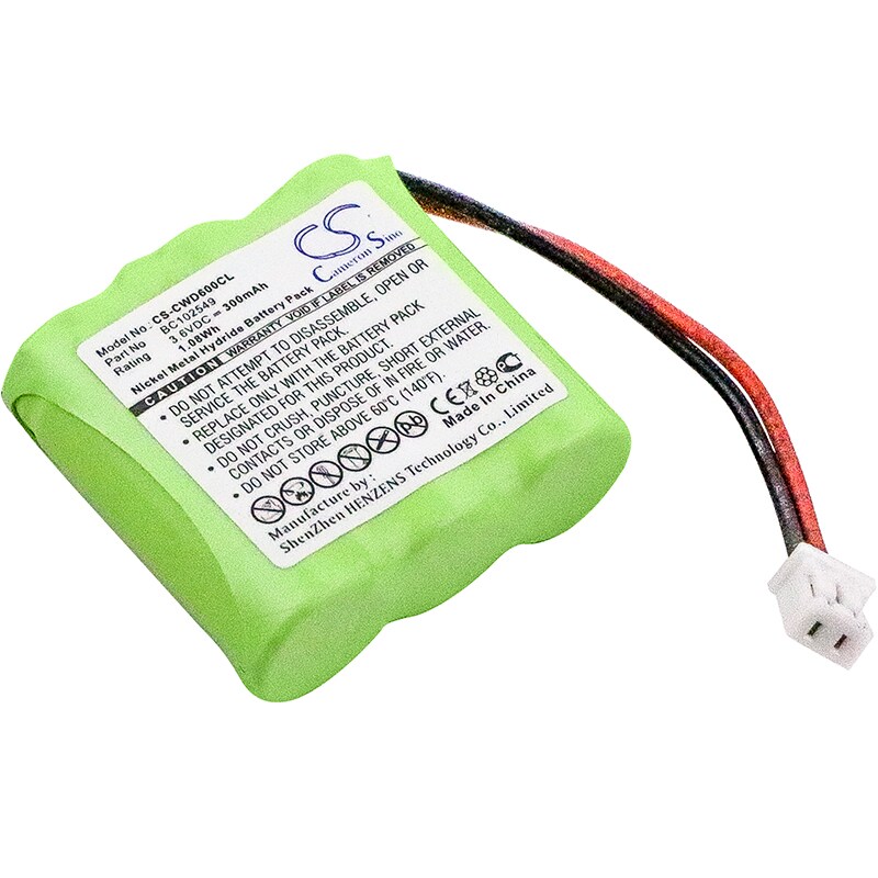 Batteri til trådløs telefon til Cable & Wireless CWD600, CWD700, CWD2000 osv.