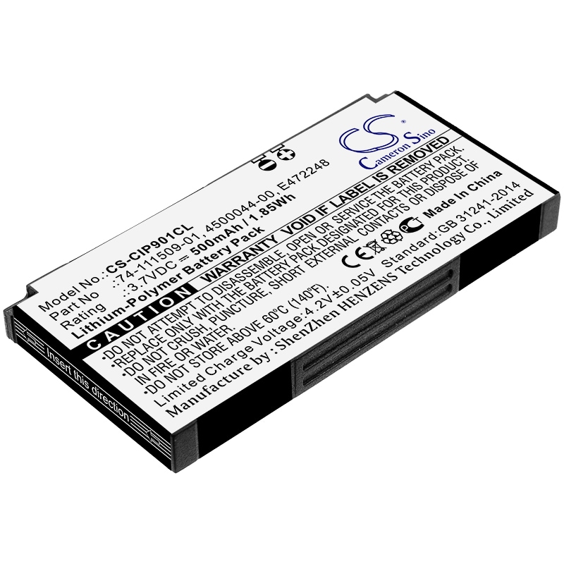 Batteri til trådløs telefon til Cisco CCP-MIC-WRLS-S-US, CP-MIC-WRLS og andre