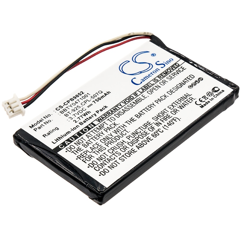 Batteri til trådløs telefon til Uniden TRU-C46, TRU-C56