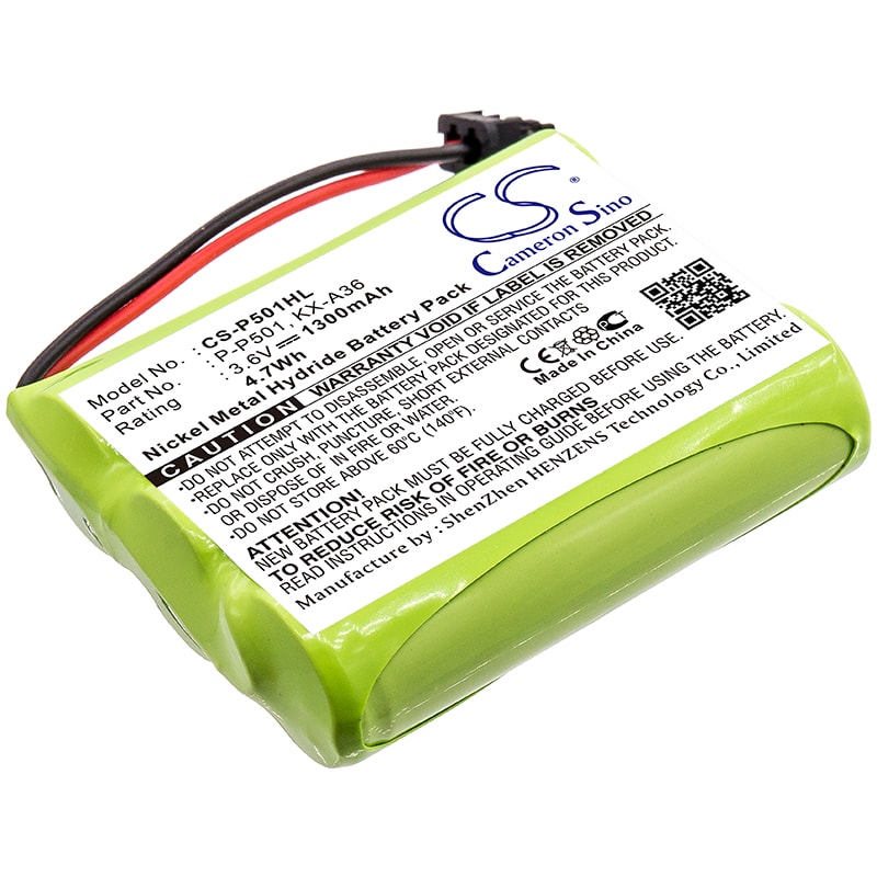 Batteri til trådløs telefon til Sony BP-T18, BP-T24, SPP-933 osv.