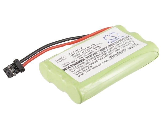Batteri til trådløs telefon til Radio Shack 43-3529, 43-3538, 43-3553 og andre.