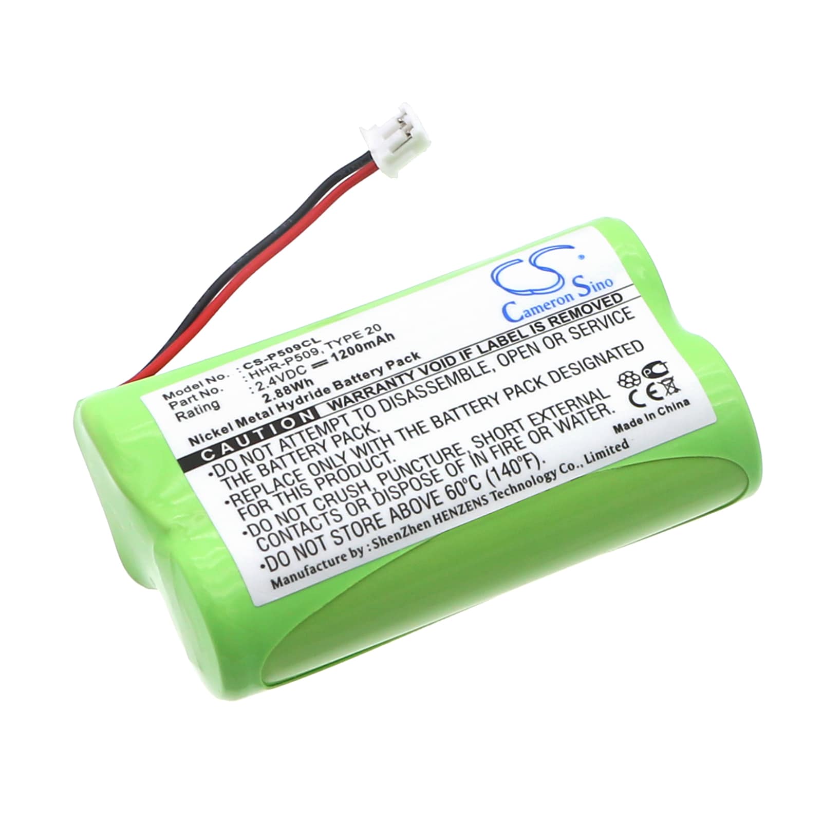 Batteri til trådløs telefon til SPP-940, SPP-977, SPP-A1050 og andre