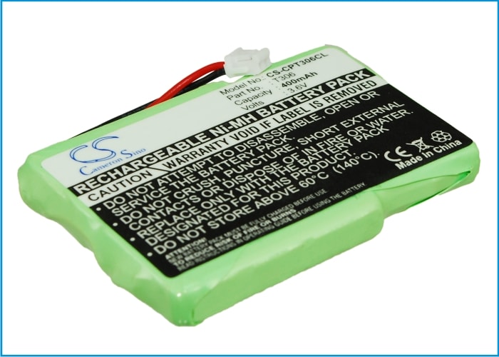 Batteri til trådløs telefon til Telecom T-Fax CM301, T-Fax CM310, Colors Memo osv.