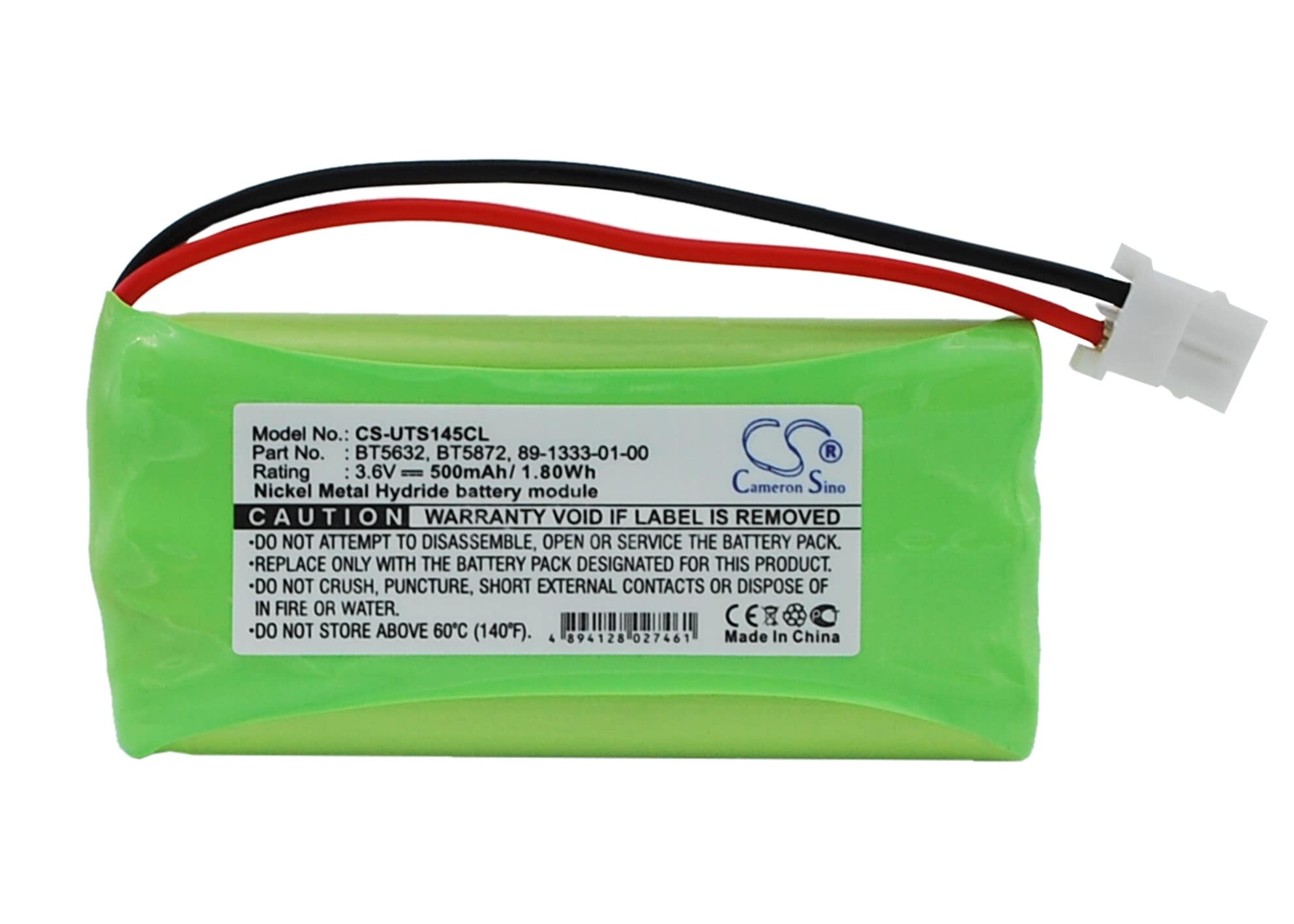 Batteri til trådløs telefon til Uniden 5105, 5145, 5146 osv.