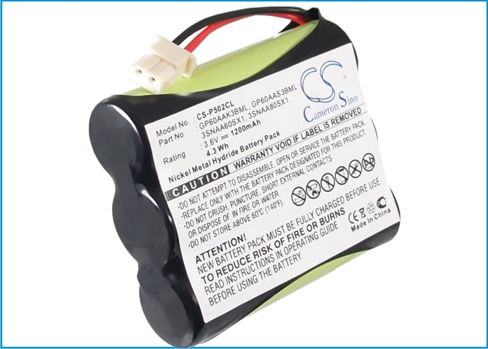 Batteri til trådløs telefon til Toshiba EX3182