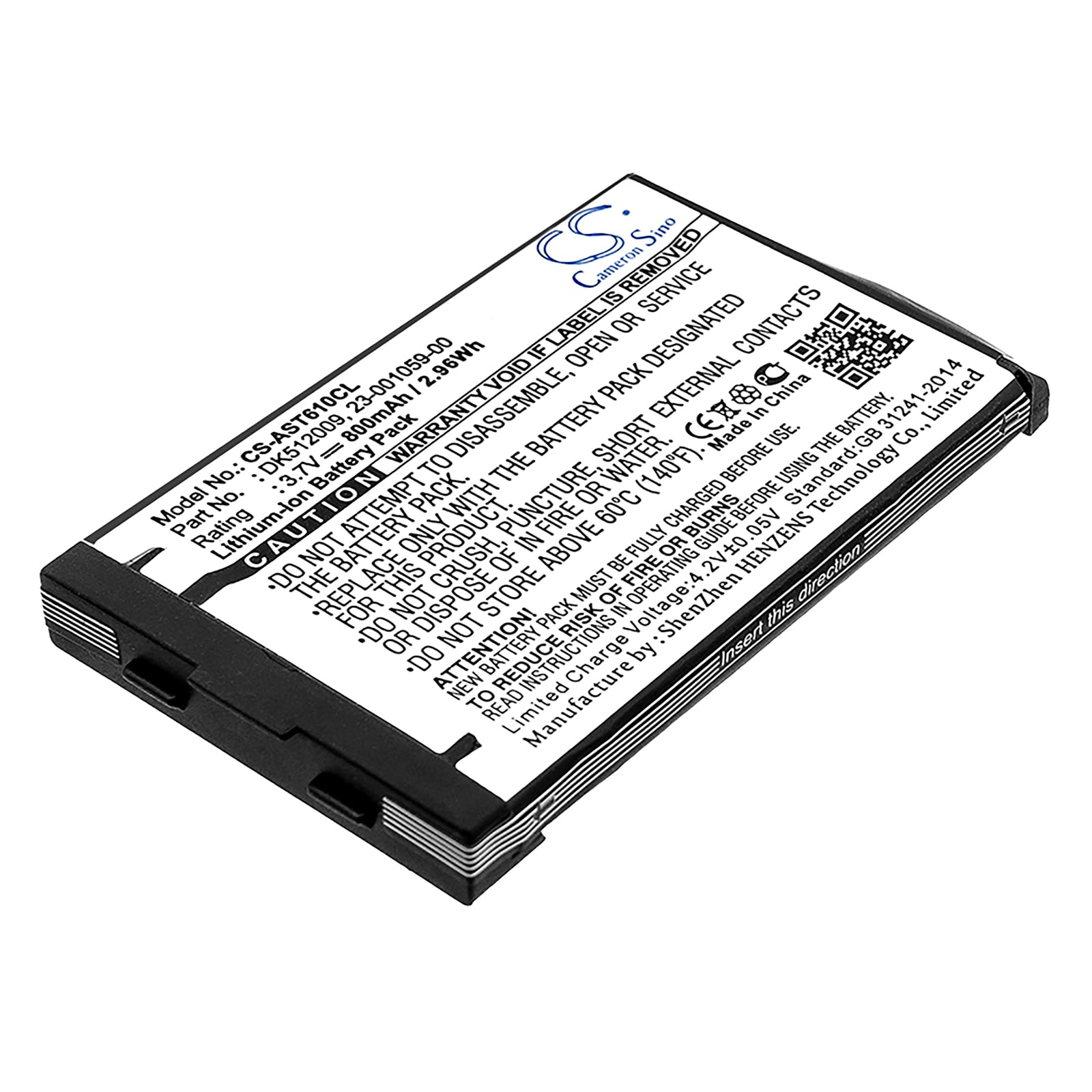 Batteri til trådløs telefon til DeTeWe 650c, 632d, 622d osv.