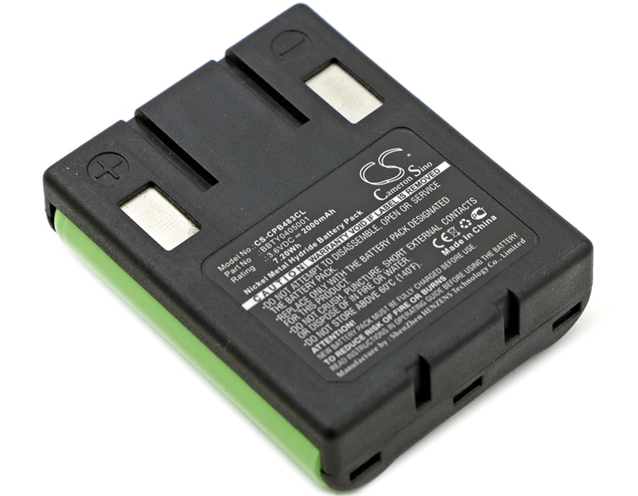 Batteri til trådløs telefon til Radio Shack 23271, 23295, 26305 osv.