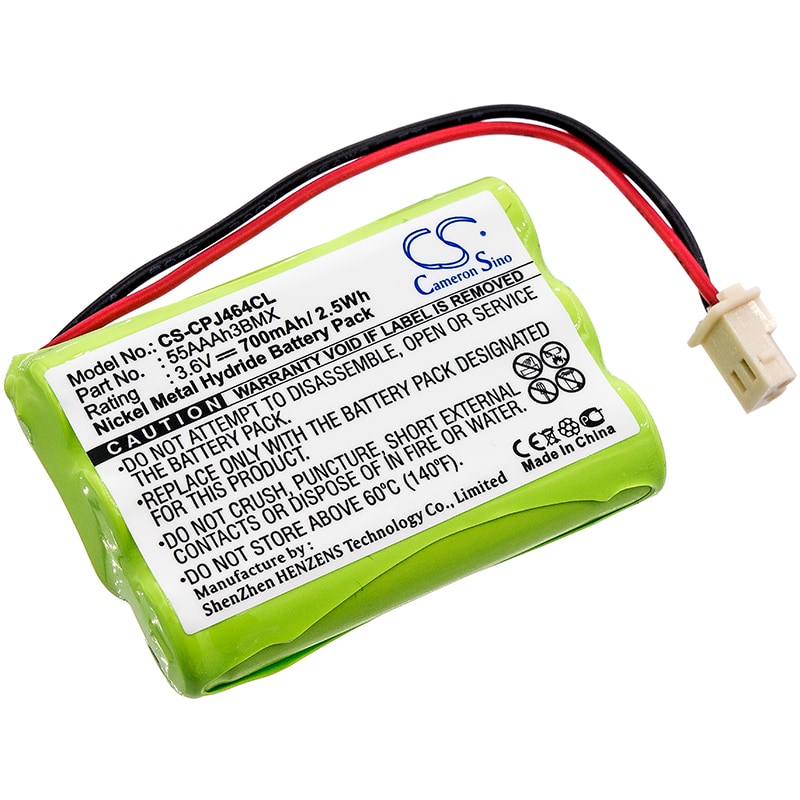 Batteri til trådløs telefon til Coby CTP8200, CTP8250, CTP8800 osv.