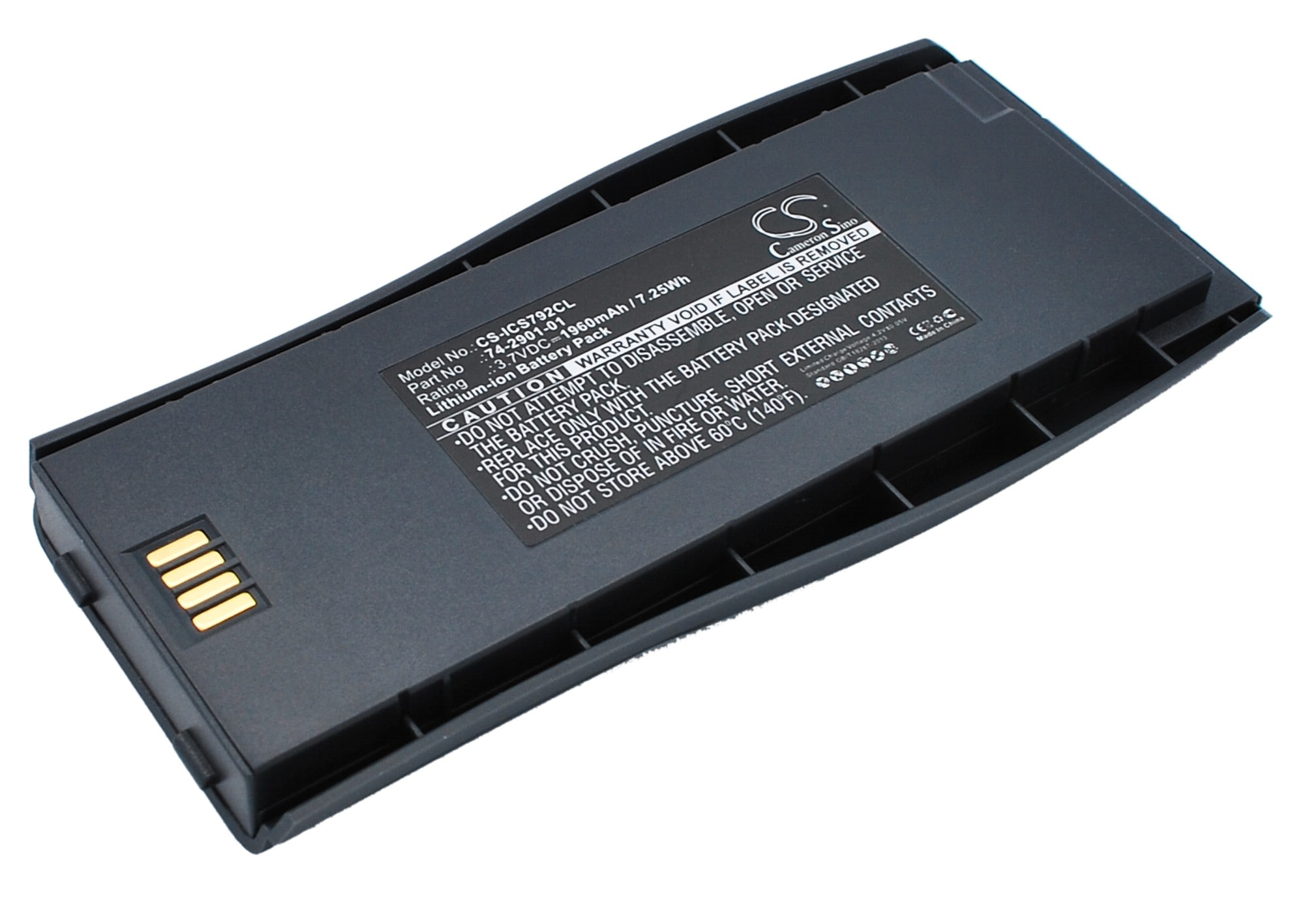 Batteri til trådløs telefon til Cisco 7920, CP-7920, CP-7920G og andre.