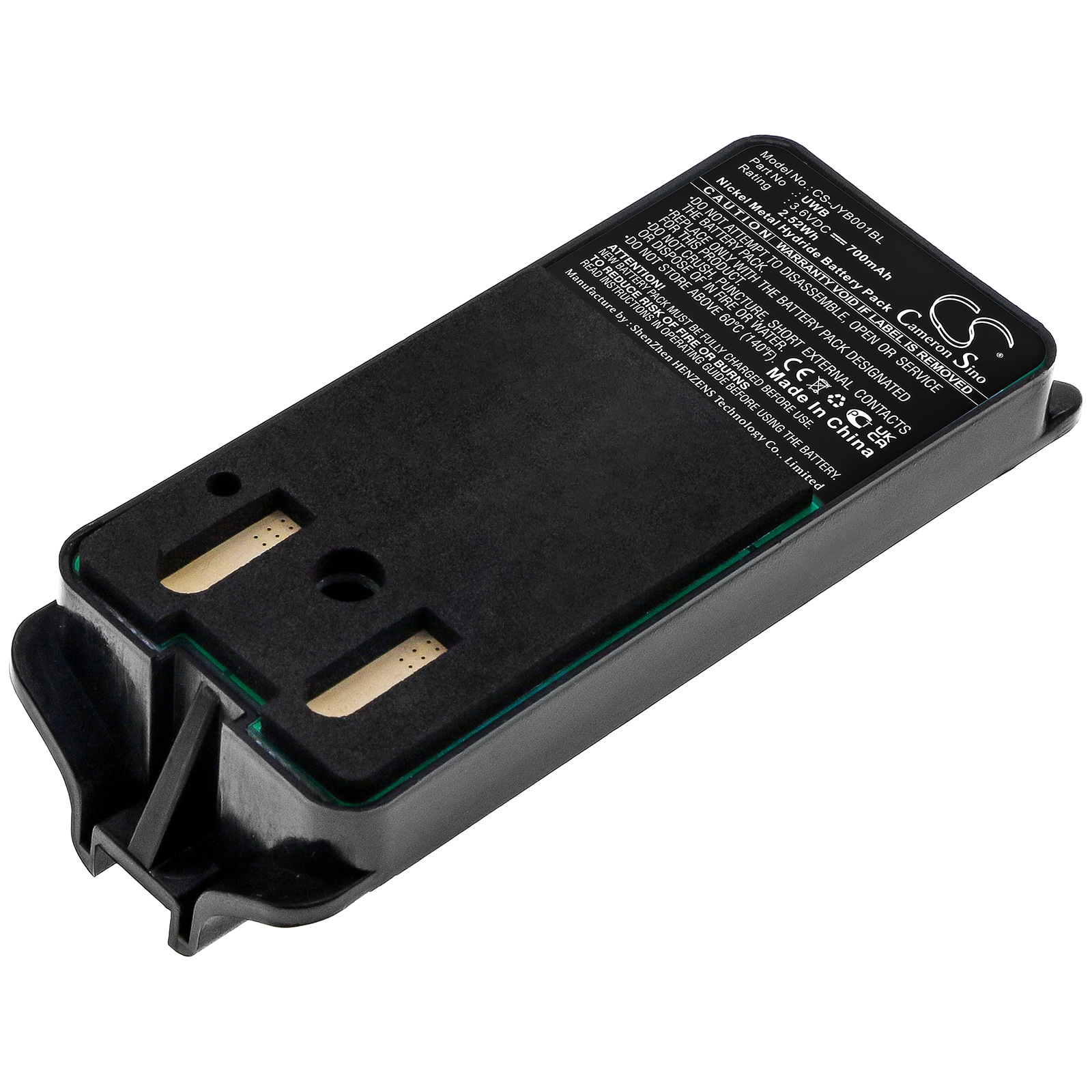 Batteri til Crane-fjernbetjening til JAY Remote Control ECU, A001