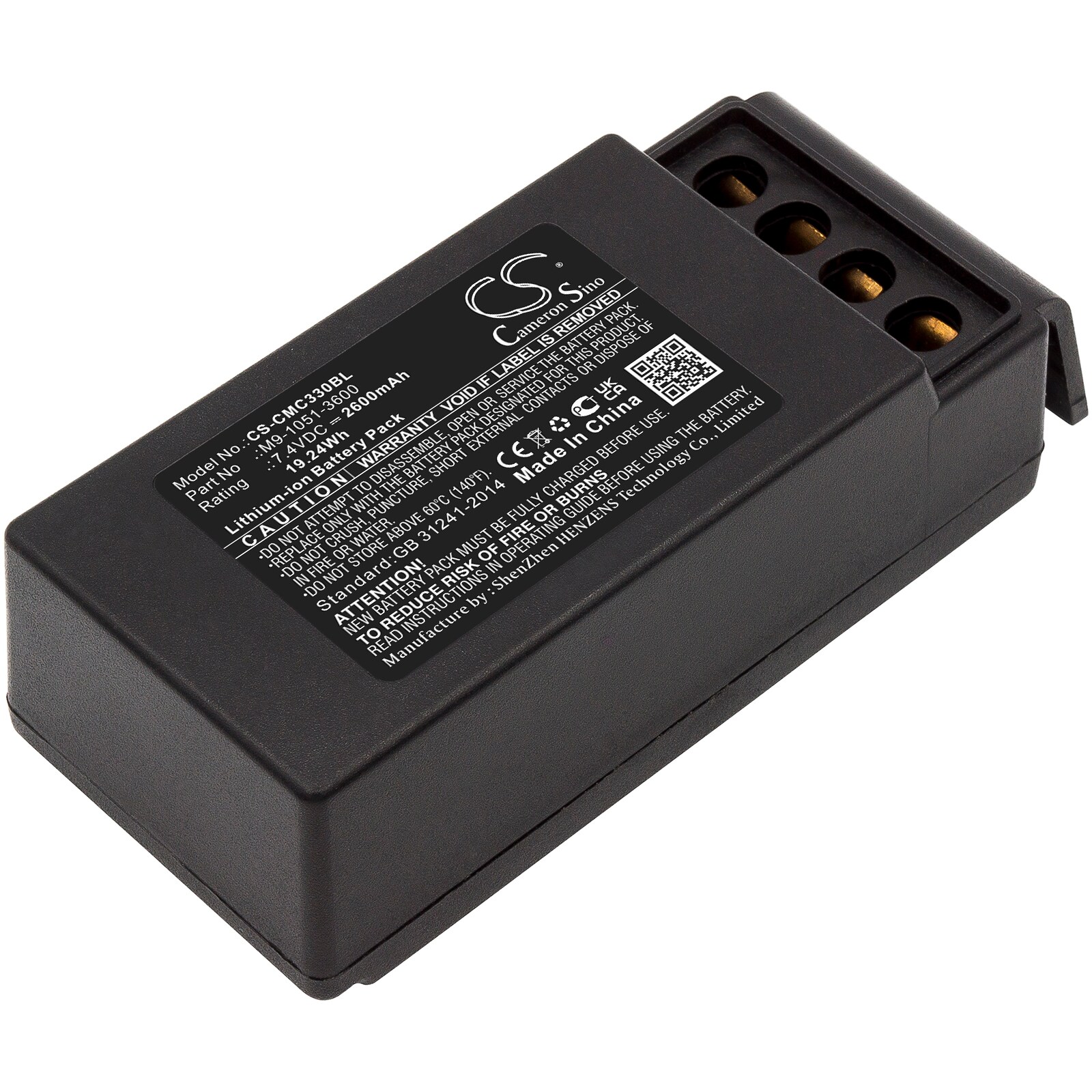 Batteri til kran-fjernbetjening til Cavotec MC3300