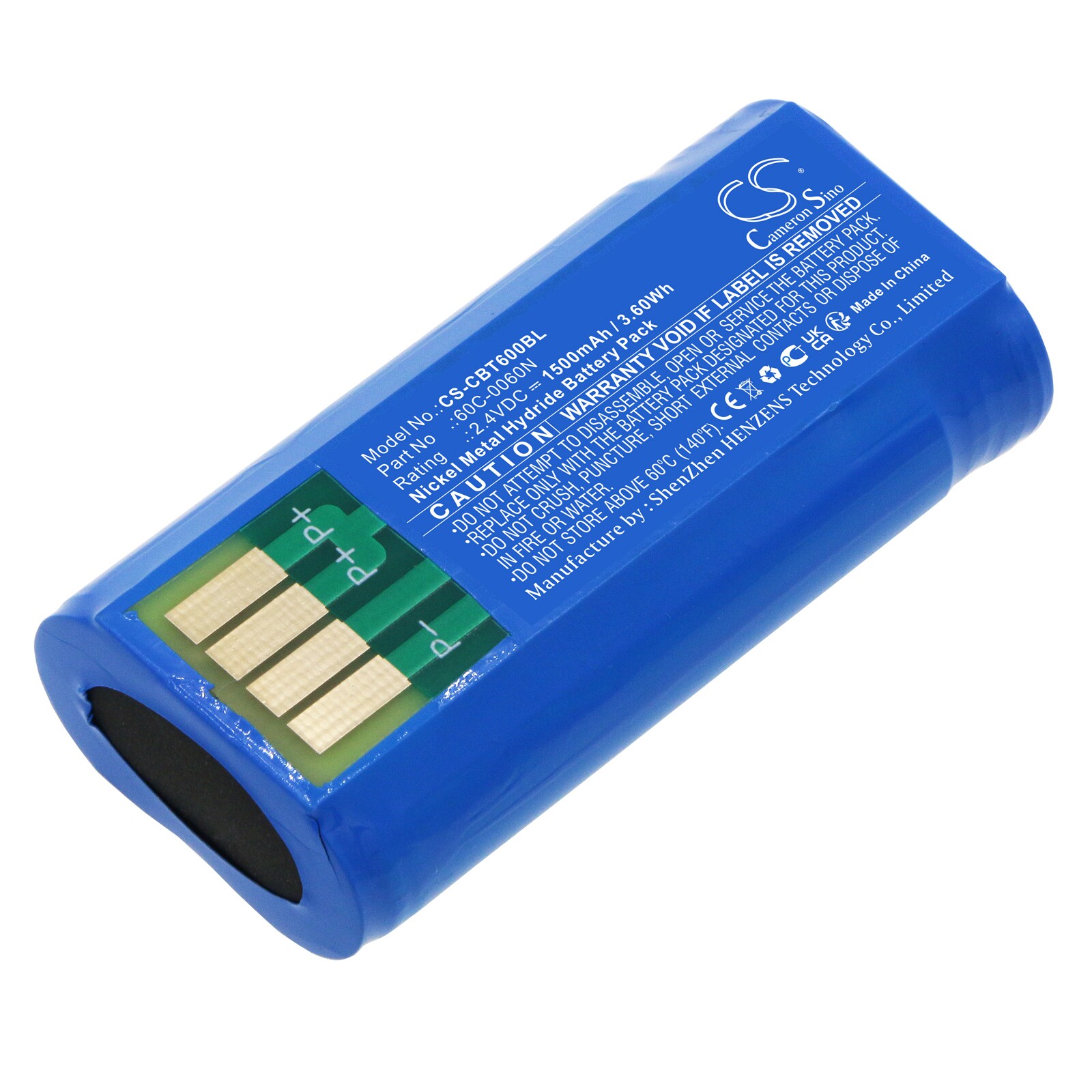 Batteri til fjernbetjening til kran til Cattron Theimeg 70C0003KIT, 70C-0003KIT-C