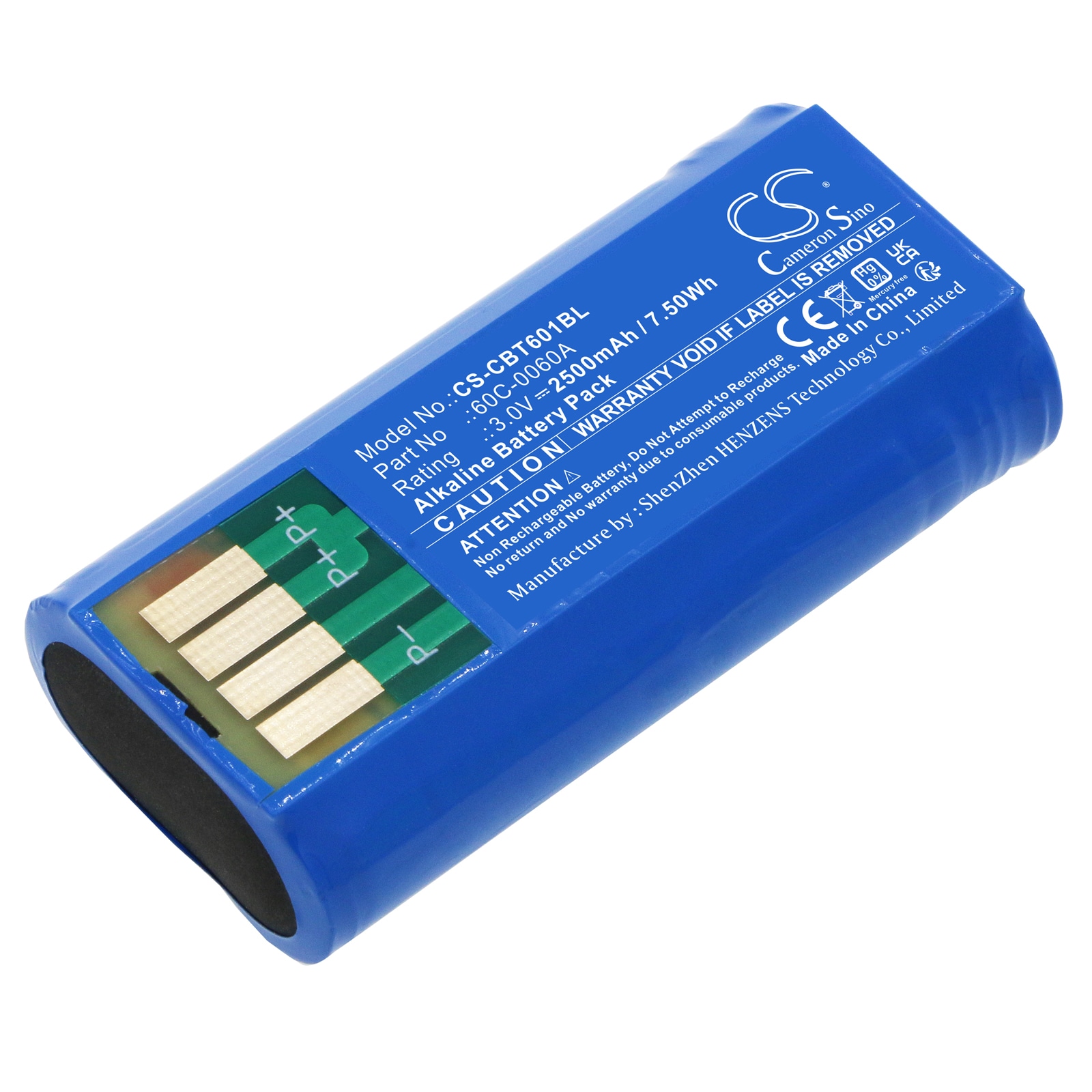 Batteri til fjernbetjening til kran til Cattron Theimeg 70C0003KIT, 70C-0003KIT-C