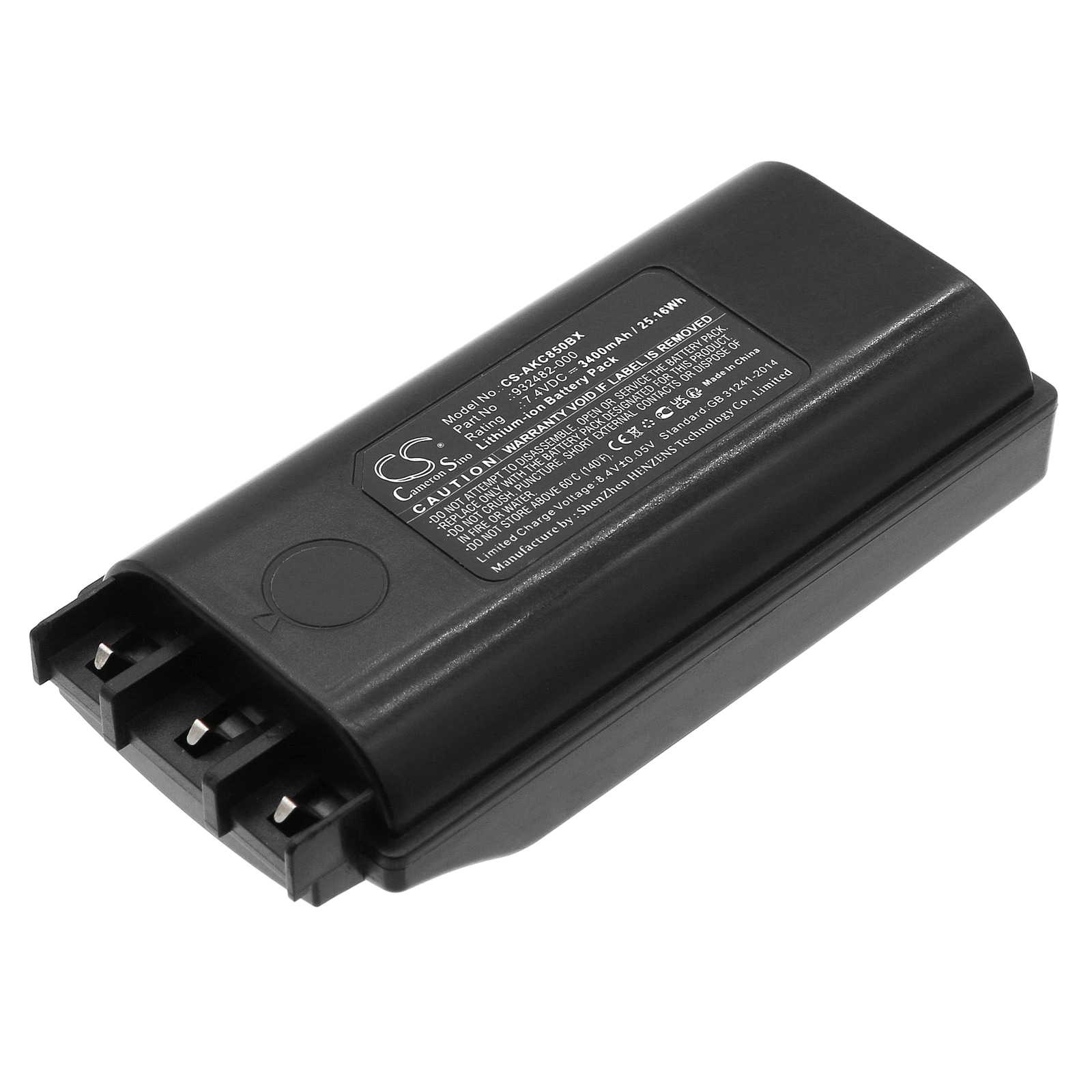 Batteri til fjernbetjening til kran til Akerstroms BC85, BC95, M-200J og andre.