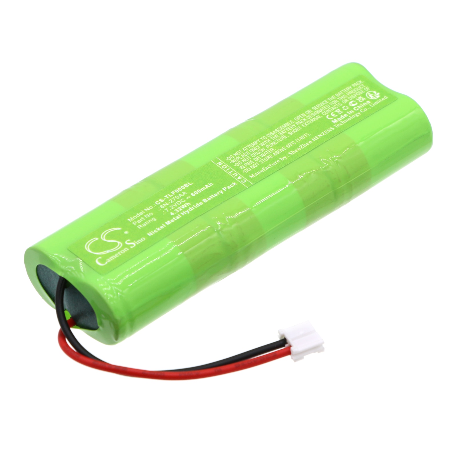 Batteri til fjernbetjening til kran til Telenot B+B, F9, F1011/S osv.