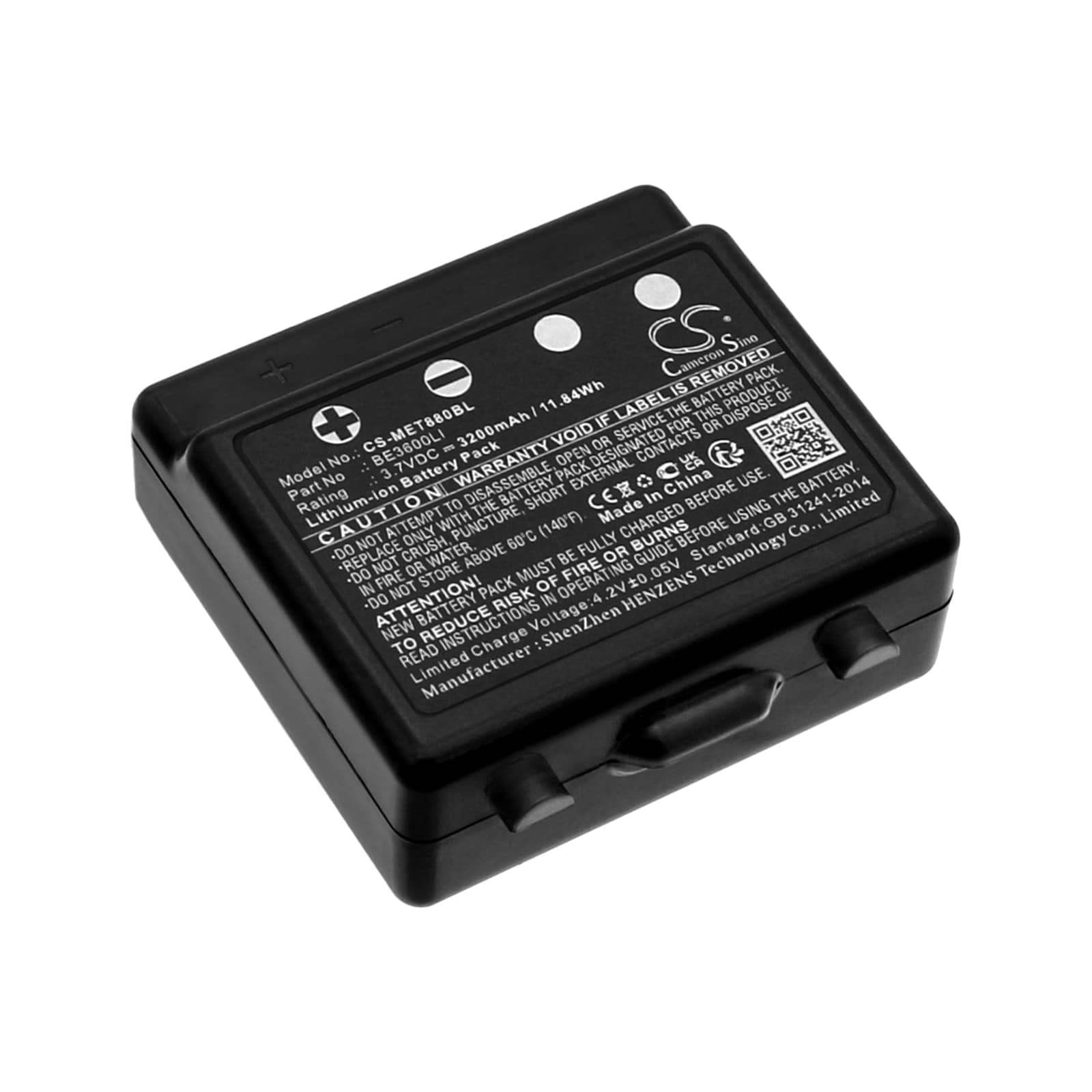Batteri til fjernbetjening til kran til IMET M880 KRON, ZED, THOR2 og andre