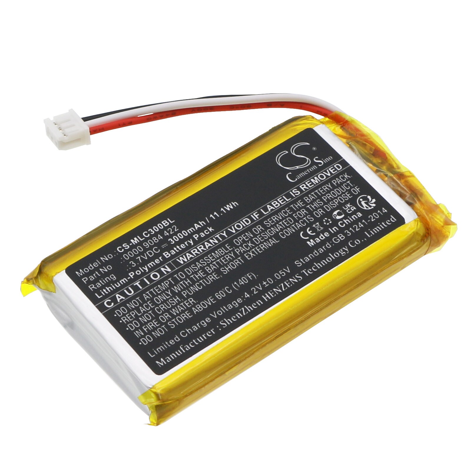Batteri til fjernbetjening til kran til Meiller isar-control 3, isar-control