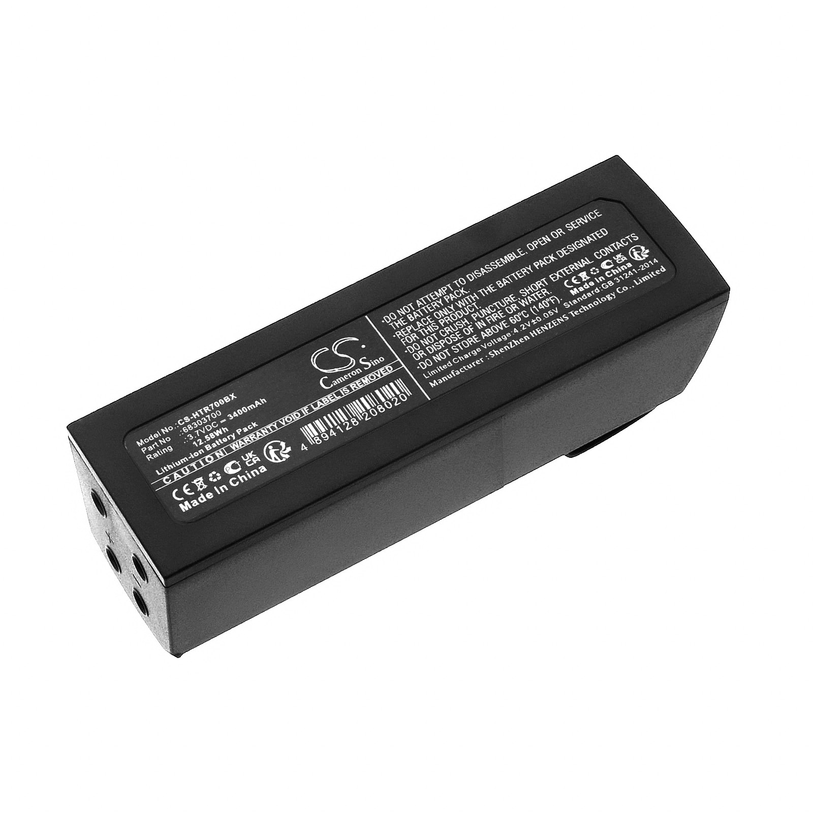 Batteri til fjernbetjening til kran til Hetronic ERGO-S