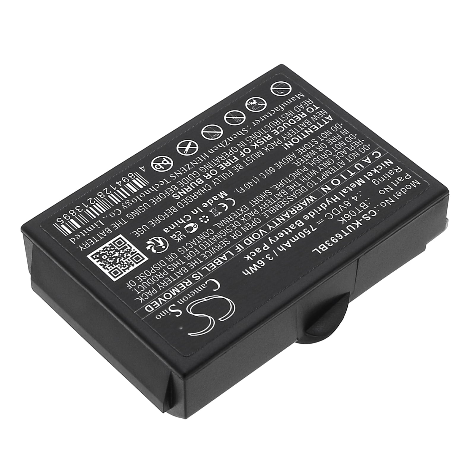 Batteri til fjernbetjening til kran til IKUSI 2303692, ATEX-sendere osv.