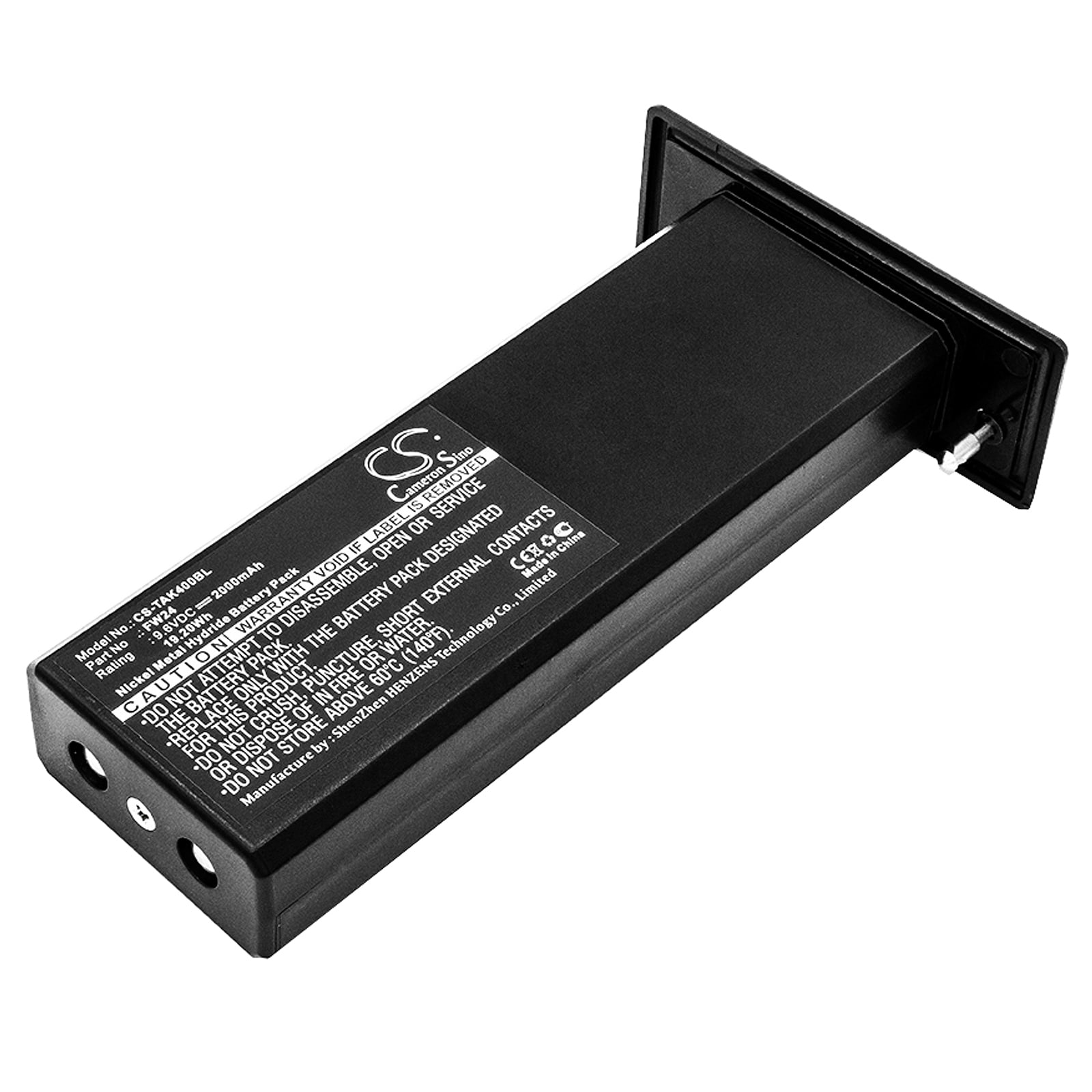 Batteri til fjernbetjening til kran til Teletec AK1, AK4
