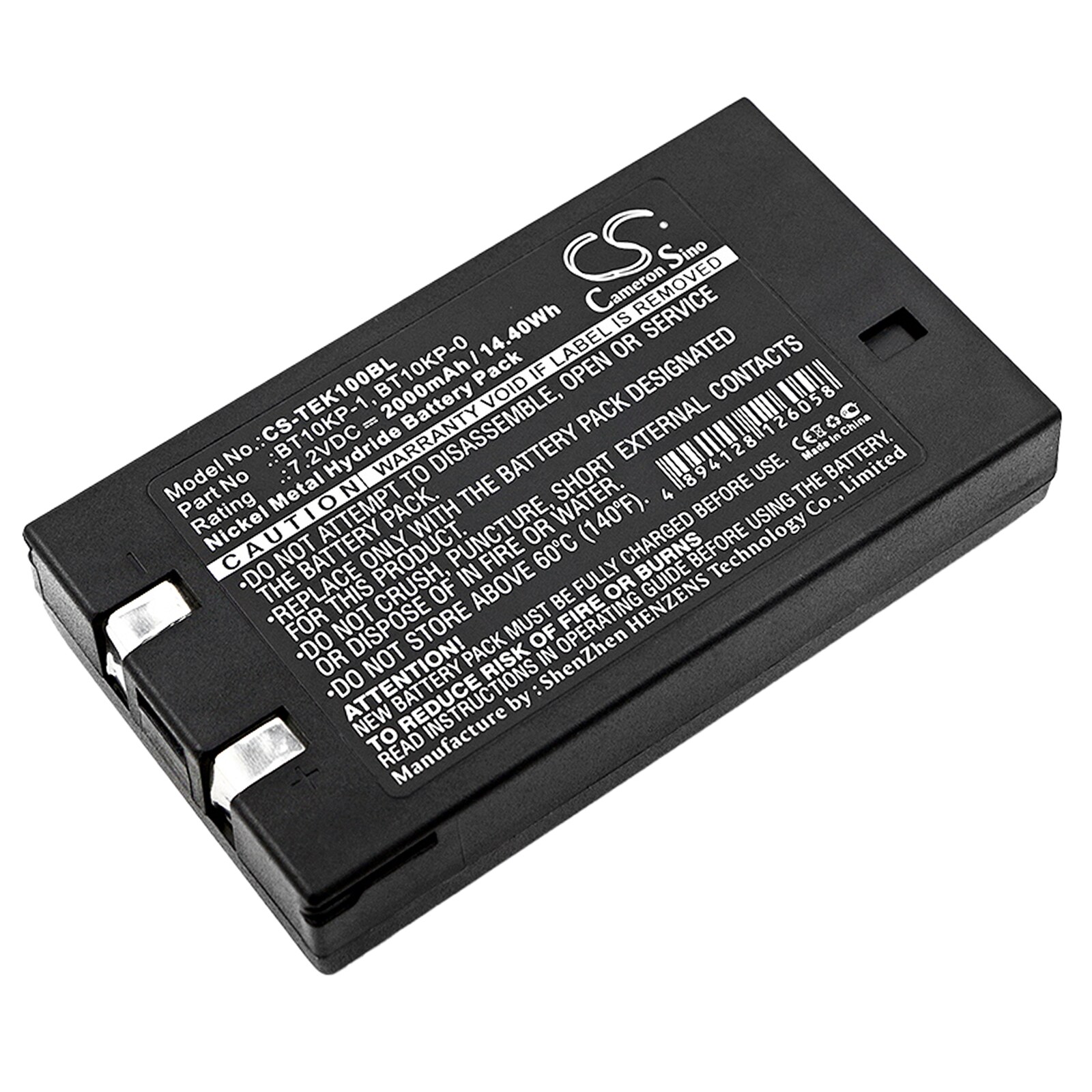 Batteri til fjernbetjening til kran til Telemotive 10K12SS02P7, AK02, GXZE13653-P og andre.