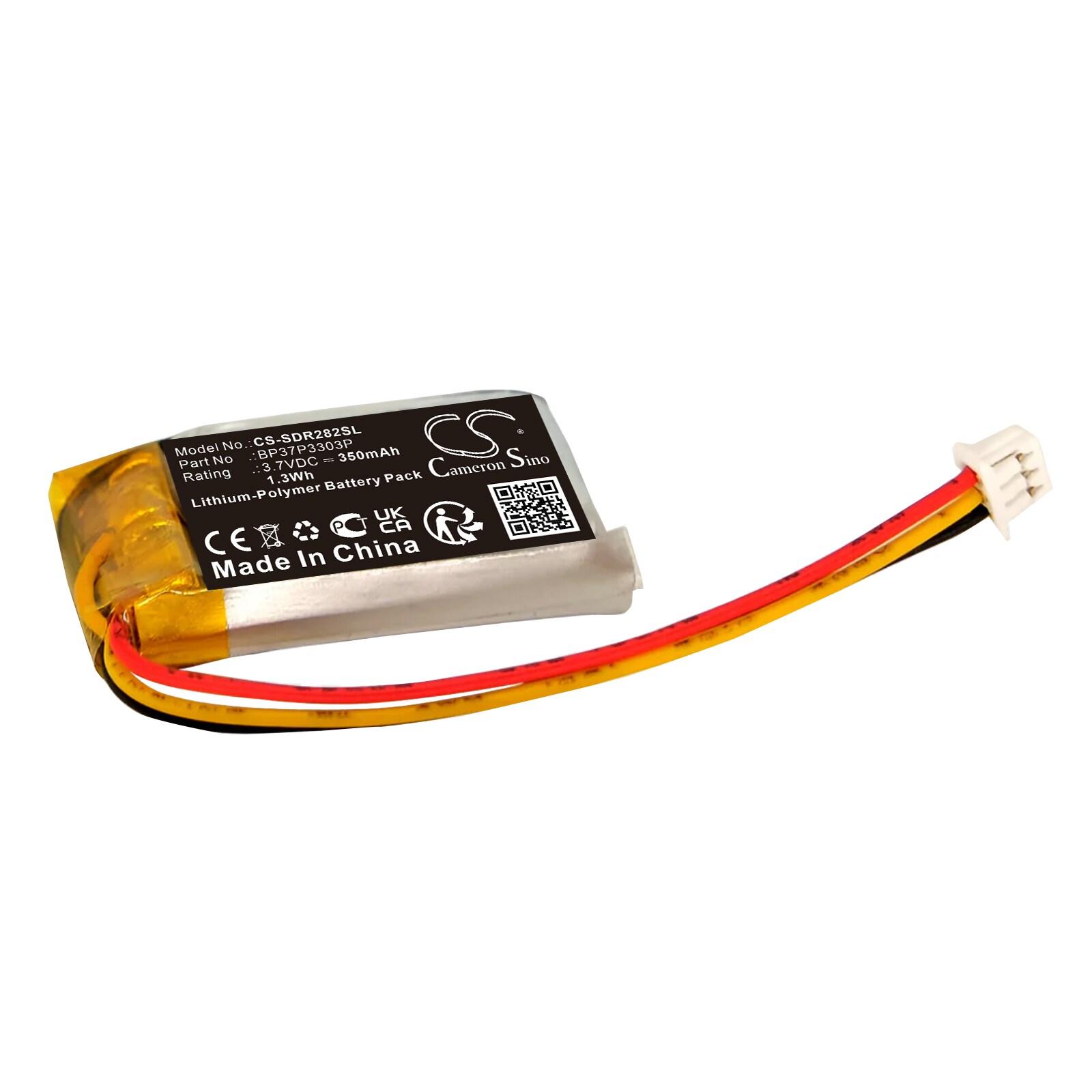 Batteri til Dogtra 280C-modtager, 282C-modtager, Trainers ARC-hundehalsbånd