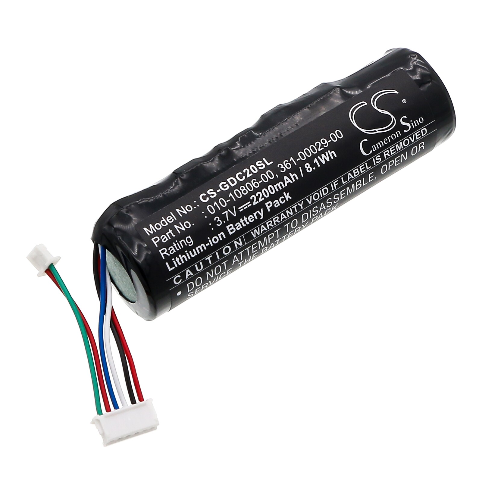 Batteri til hundehalsbånd til Garmin DC20, DC30, DC40 osv.