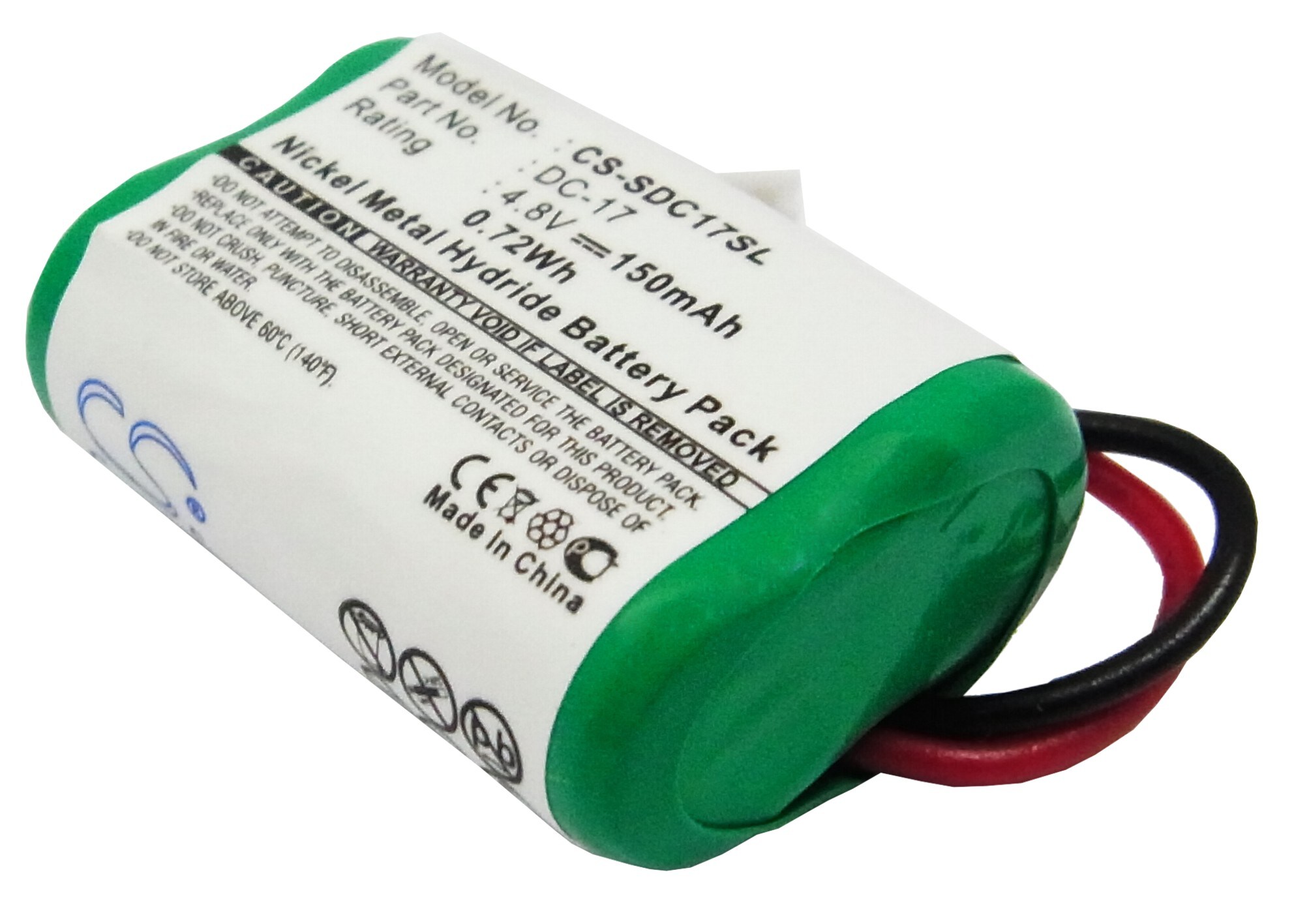 Batteri til Dogtra FieldTrainer SD-400 hundehalsbånd, sendere SD-400S