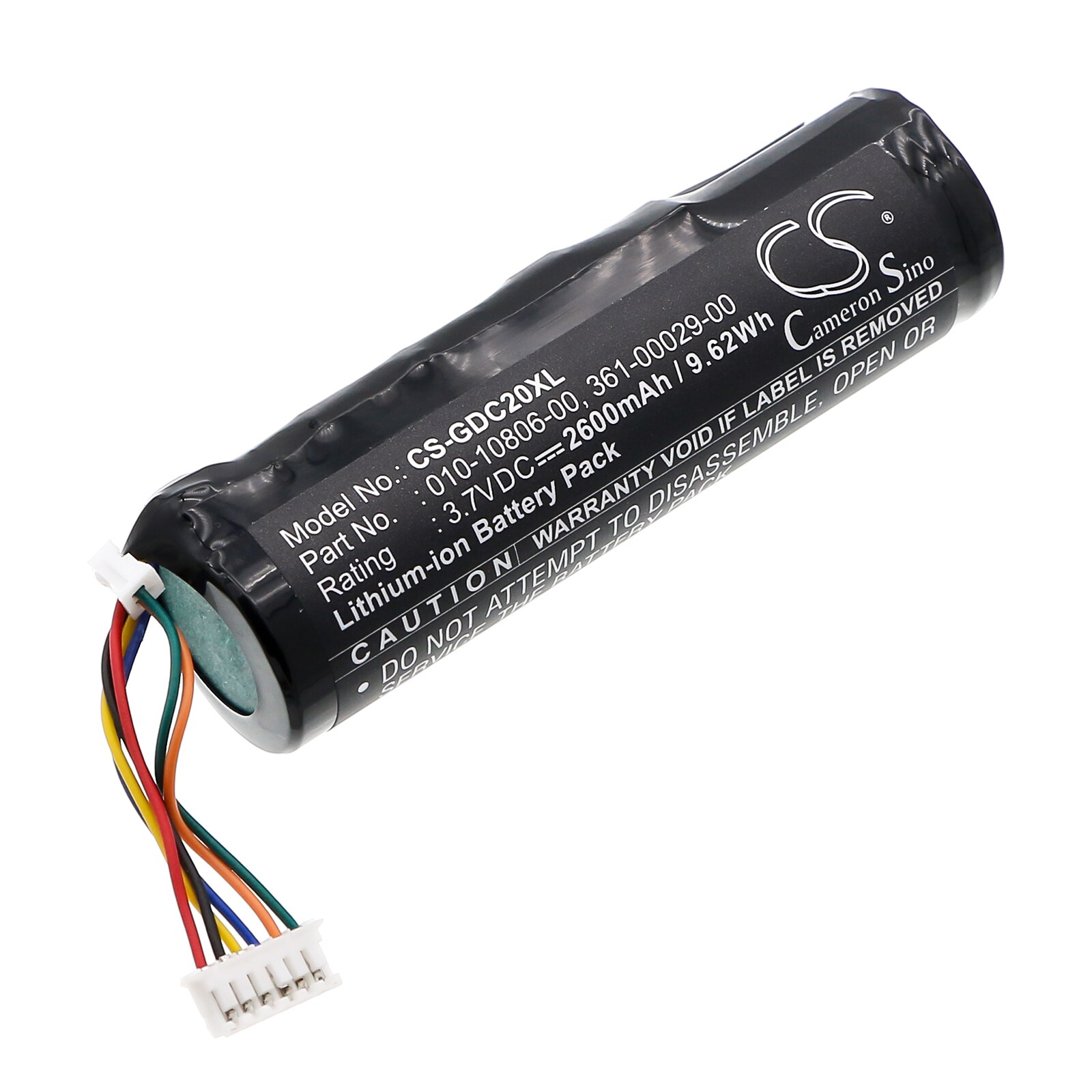 Batteri til hundehalsbånd til Garmin DC20, DC30, DC40 osv.