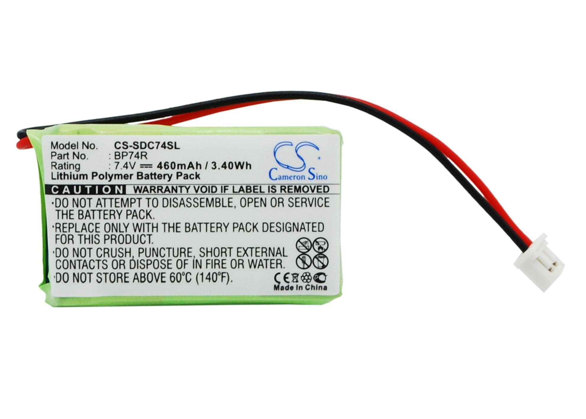 Batteri til Dogtra Receiver 2500T, Receiver 2500B, Receiver 2502T og andre.