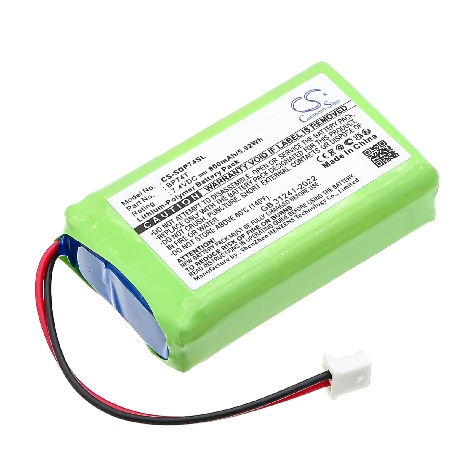 Batteri til hundehalsbånd til Dogtra Transmitter 2500T, Transmitter 2500B og andre.